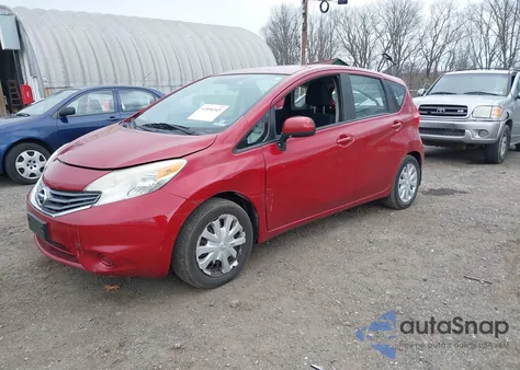 2014 Nissan Versa Note Sv z USA, uszkodzony, nr VIN 3N1CE2CP1EL366811